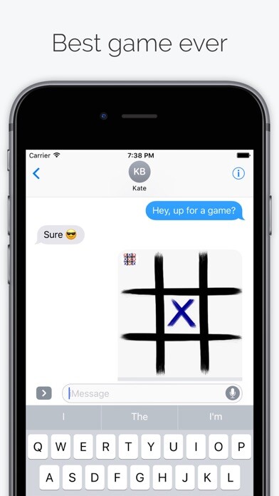Emulate iPhone app Tic Tac Toe - Best game ever on iMessage using MyAndroid
