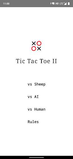 Run android online APK Tic Tac Toe II from MyAndroid or emulate Tic Tac Toe II using MyAndroid
