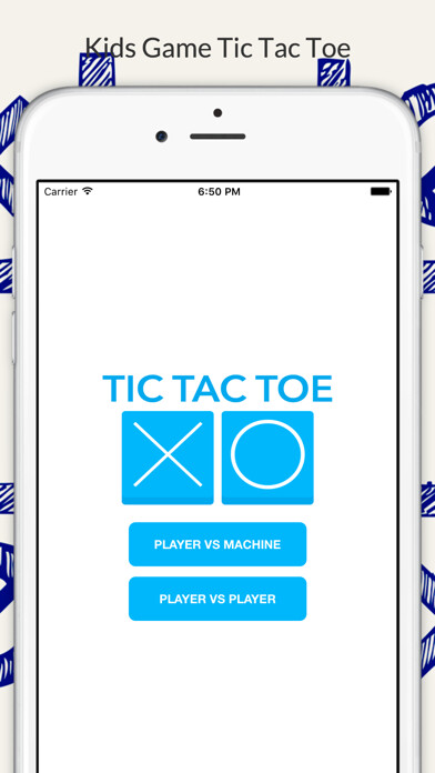 Emulate iPhone app Tic Tac Toe-Kids Fun Free Game using MyAndroid