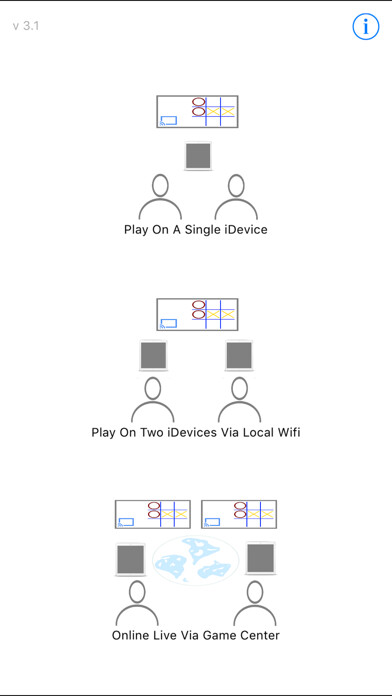 Emulate iPhone app Tic Tac Toe On Chromecast using MyAndroid