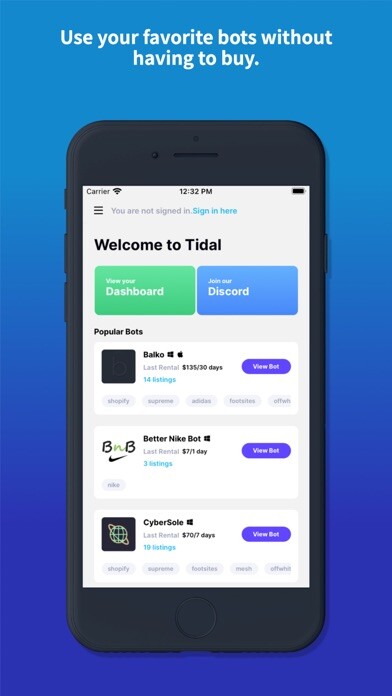 Emulate iPhone app Tidal Market using MyAndroid Emulate iPhone app Tidal Market using MyAndroid