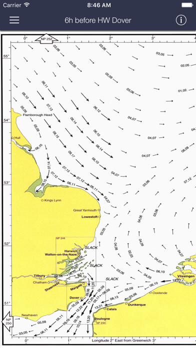Emulate iPhone app Tidal Stream Atlas North Sea, South using MyAndroid Emulate iPhone app Tidal Stream Atlas North Sea, South using MyAndroid