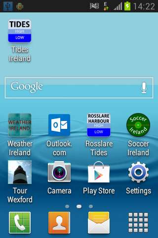 Run android online APK Tides Ireland from MyAndroid or emulate Tides Ireland using MyAndroid