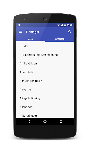 Run android online APK Tidningar i Sverige from MyAndroid or emulate Tidningar i Sverige using MyAndroid