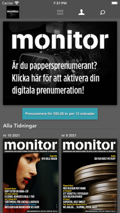 Emulate iPhone app Tidningen Monitor using MyAndroid Emulate iPhone app Tidningen Monitor using MyAndroid