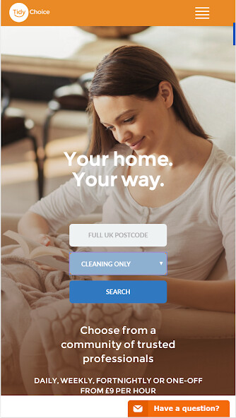 Run android online APK TidyChoice from MyAndroid or emulate TidyChoice using MyAndroid