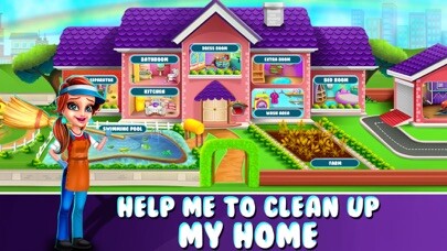 Emulate iPhone app Tidy Girl House Cleaning Game using MyAndroid Emulate iPhone app Tidy Girl House Cleaning Game using MyAndroid