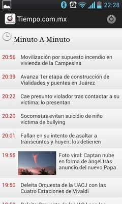 Emulate Android APK Tiempo.com.mx Emulate Android APK Tiempo.com.mx