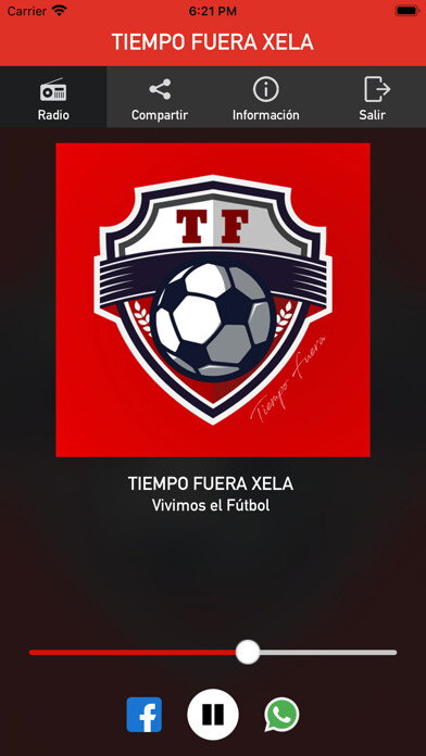 Emulate iPhone app Tiempo Fuera Xela using MyAndroid
