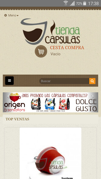 Run android online APK Tienda Cápsulas - Comprar Café from MyAndroid or emulate Tienda Cápsulas - Comprar Café using MyAndroid Run android online APK Tienda Cápsulas - Comprar Café from MyAndroid or emulate Tienda Cápsulas - Comprar Café using MyAndroid