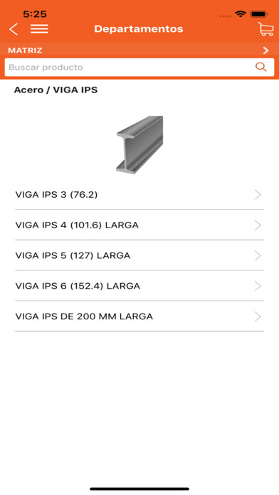 Emulate iPhone app Tienda Murillo using MyAndroid