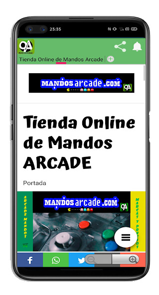 Run android online APK Tienda Online de Mandos Arcade from MyAndroid or emulate Tienda Online de Mandos Arcade using MyAndroid