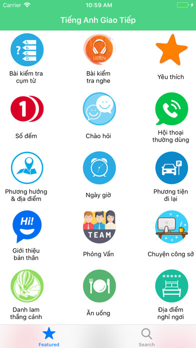 Emulate iPhone app Tieng Anh Giao Tiep Pro using MyAndroid Emulate iPhone app Tieng Anh Giao Tiep Pro using MyAndroid