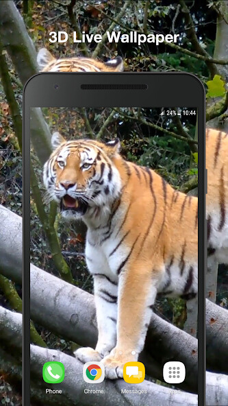 Run android online APK Tiger 3d Live Wallpaper Pro from MyAndroid or emulate Tiger 3d Live Wallpaper Pro using MyAndroid