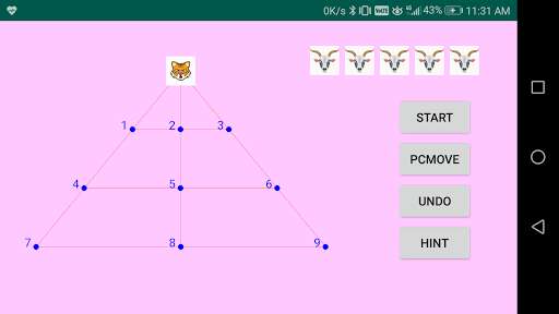 Run android online APK TigerAndGoats from MyAndroid or emulate TigerAndGoats using MyAndroid