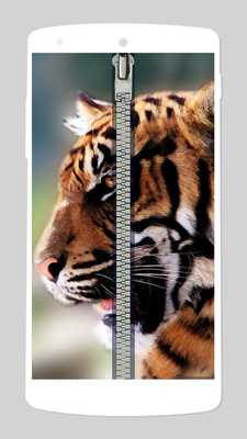 Emulate Android APK tiger fake zipper lock