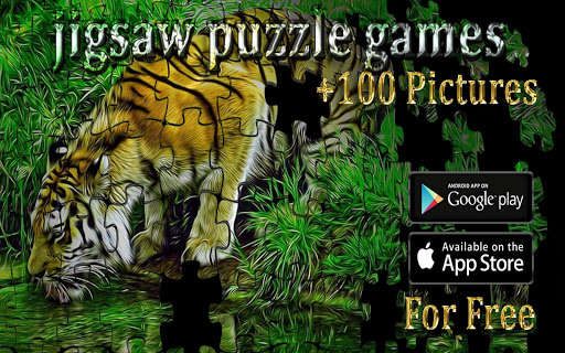 Run android online APK tiger jigsaw puzzle game for Adults from MyAndroid or emulate tiger jigsaw puzzle game for Adults using MyAndroid
