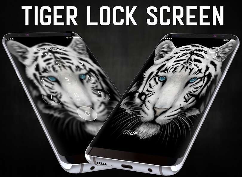 Emulate Android APK Tiger lock screen. Emulate Android APK Tiger lock screen.