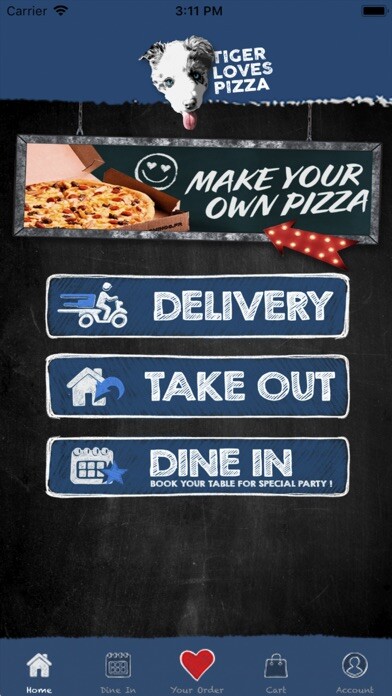 Emulate iPhone app Tiger Loves Pizza using MyAndroid Emulate iPhone app Tiger Loves Pizza using MyAndroid