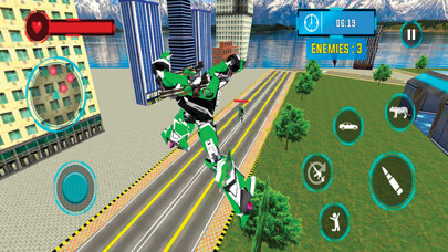 Emulate iPhone app Tiger Robot Transformation using MyAndroid