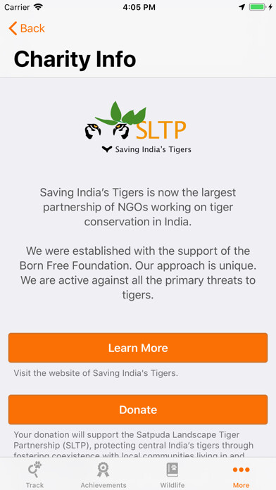 Emulate iPhone app Tiger Sanctuary using MyAndroid Emulate iPhone app Tiger Sanctuary using MyAndroid