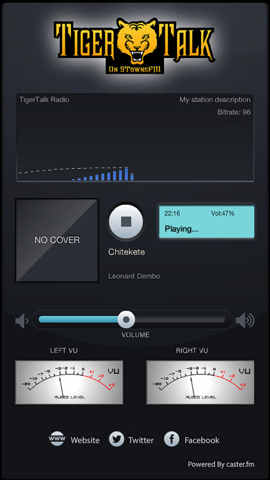 Emulate iPhone app TigerTalk Radio using MyAndroid Emulate iPhone app TigerTalk Radio using MyAndroid