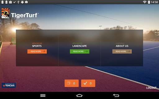 Run android online APK TigerTurf Sales from MyAndroid or emulate TigerTurf Sales using MyAndroid