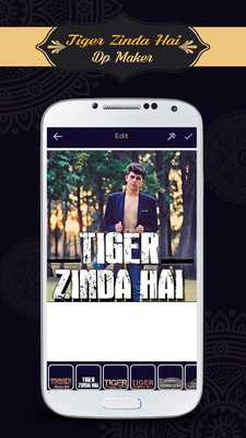 Emulate Android APK Tiger Zinda Hai DP Maker