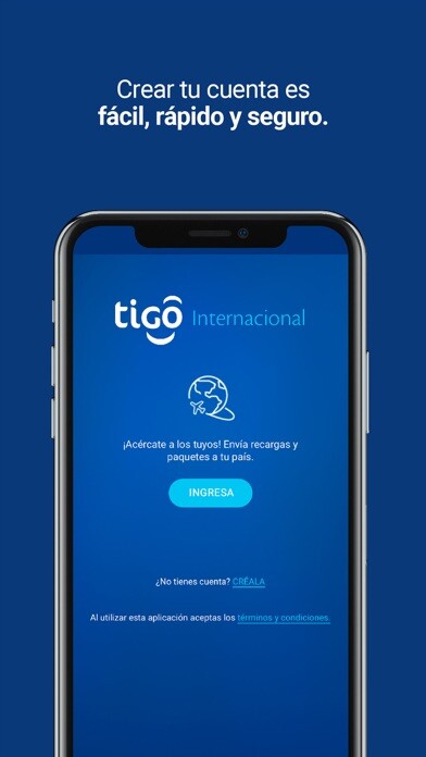 Emulate iPhone app Tigo Internacional Recargas using MyAndroid Emulate iPhone app Tigo Internacional Recargas using MyAndroid