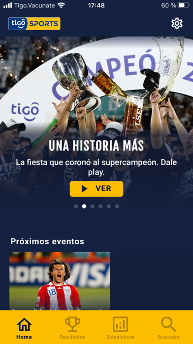 Emulate iPhone app Tigo Sports Paraguay using MyAndroid Emulate iPhone app Tigo Sports Paraguay using MyAndroid