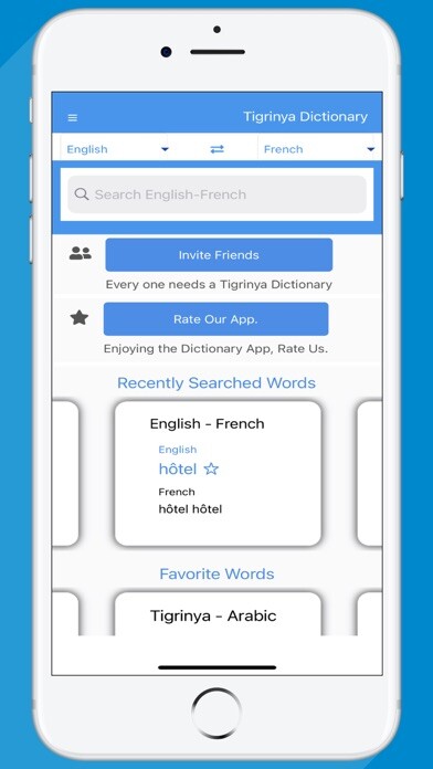 Emulate iPhone app Tigrinya Dictionary using MyAndroid Emulate iPhone app Tigrinya Dictionary using MyAndroid