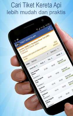 Emulate Android APK Tiket Kereta Api Murah