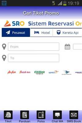 Emulate Android APK Tiket Murah