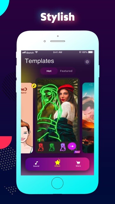 Emulate iPhone app TikFamous - Vid & Music Effect using MyAndroid Emulate iPhone app TikFamous - Vid & Music Effect using MyAndroid