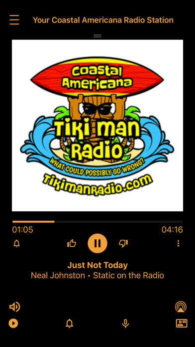 Emulate iPhone app Tiki Man Radio using MyAndroid Emulate iPhone app Tiki Man Radio using MyAndroid