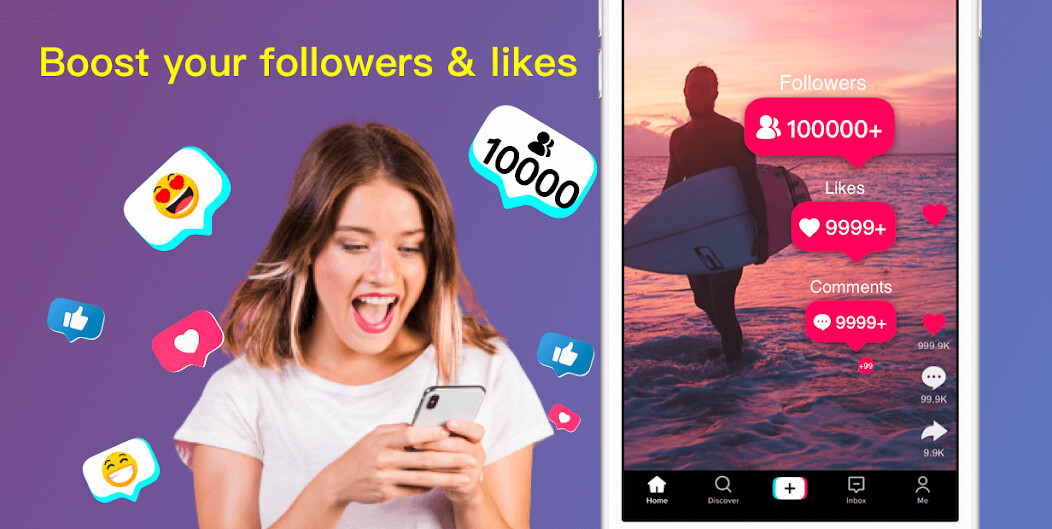 Run android online APK TikLike: More Followers  Like from MyAndroid or emulate TikLike: More Followers  Like using MyAndroid