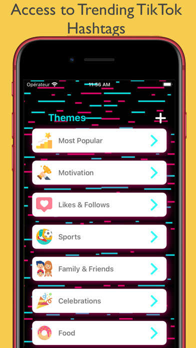 Emulate iPhone app TikTag: Hashtags using MyAndroid Emulate iPhone app TikTag: Hashtags using MyAndroid