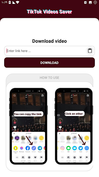 Run android online APK TikTok Videos Saver from MyAndroid or emulate TikTok Videos Saver using MyAndroid Run android online APK TikTok Videos Saver from MyAndroid or emulate TikTok Videos Saver using MyAndroid