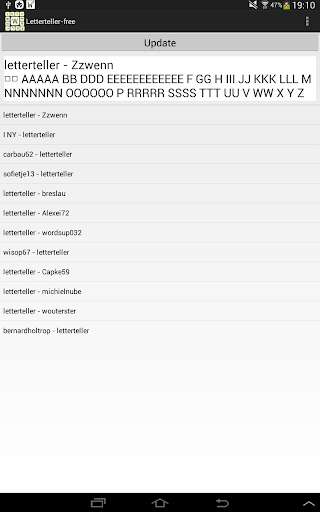 Emulate Android APK Tile Counter - Free - Wordfeud