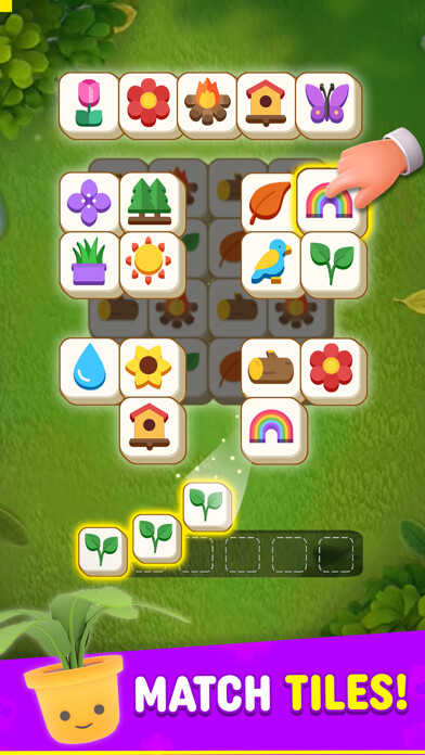 Emulate iPhone app Tile Garden: Match 3 Puzzle using MyAndroid