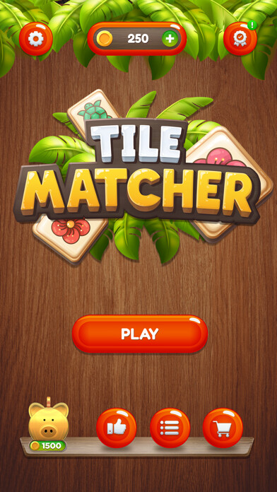 Emulate iPhone app Tile Matcher: Tile Puzzle Game using MyAndroid