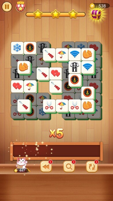 Emulate iPhone app TilePuz 3D: Match Master Games using MyAndroid