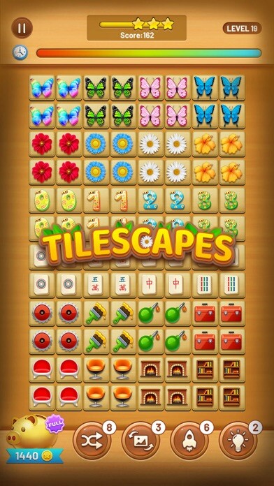 Emulate iPhone app Tilescapes-Tile Connect Puzzle using MyAndroid Emulate iPhone app Tilescapes-Tile Connect Puzzle using MyAndroid