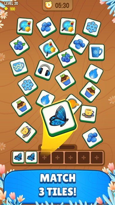 Emulate iPhone app Tile Triple 3D - Match Master using MyAndroid Emulate iPhone app Tile Triple 3D - Match Master using MyAndroid