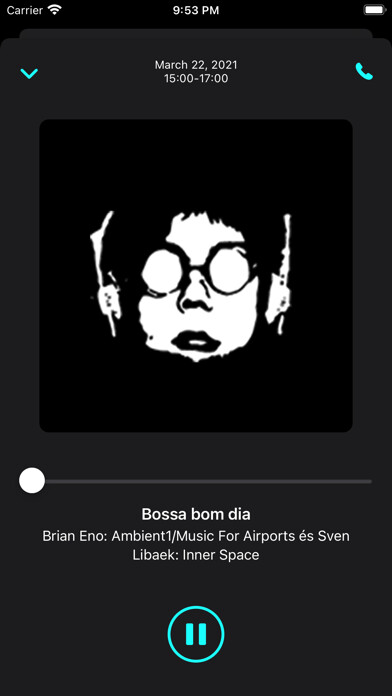 Emulate iPhone app Tilos Radio using MyAndroid
