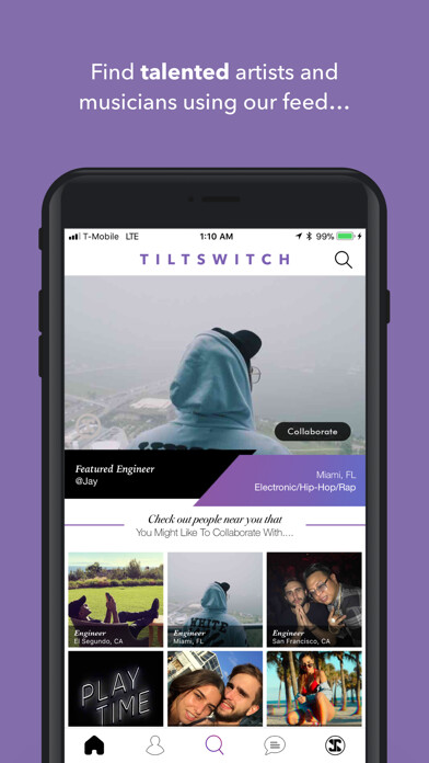 Emulate iPhone app TiltSwitch using MyAndroid