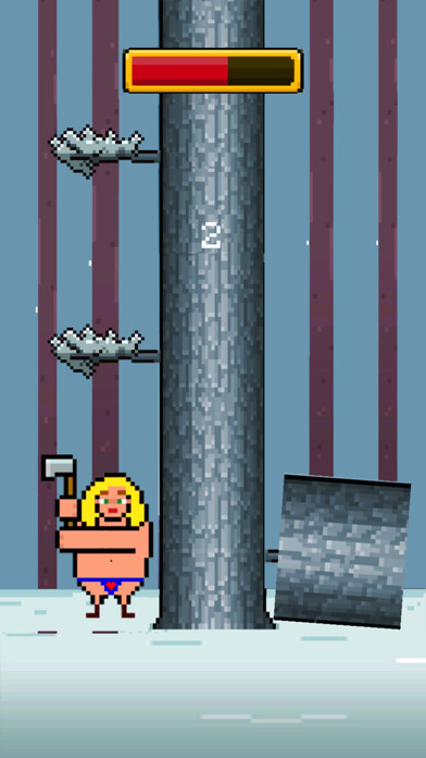 Emulate iPhone app Timbergirl - Cut the Tree using MyAndroid Emulate iPhone app Timbergirl - Cut the Tree using MyAndroid