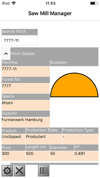 Emulate iPhone app TIMBERplusSawMillMgr using MyAndroid Emulate iPhone app TIMBERplusSawMillMgr using MyAndroid