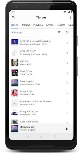 Run android online APK TimberX from MyAndroid or emulate TimberX using MyAndroid