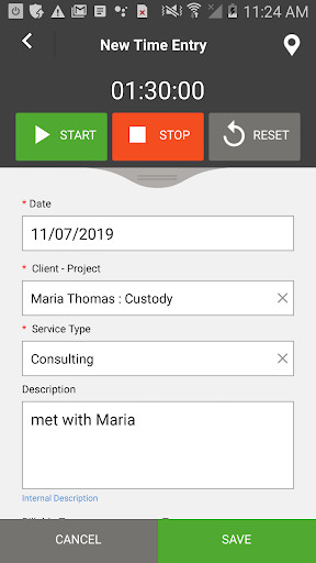 Run android online APK Time and Billing from MyAndroid or emulate Time and Billing using MyAndroid